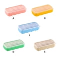 thumbnail image 1 of Baohd Ice-cube Tray Flexible Non-stick Summer Solid Color Replacement 8 Grid Home Kitchen Ice-cream Mold Accessories Beige White, 1 of 8