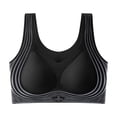 thumbnail image 4 of Everyday Bras for Women,Fixed Cups Breathable Support Gathering Comfortable T-Shirt Bra, 4 of 6