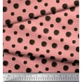 thumbnail image 2 of Soimoi Cotton Cambric Fabric Dots Dots Print Fabric by Yard 42 Inch Wide, 2 of 3