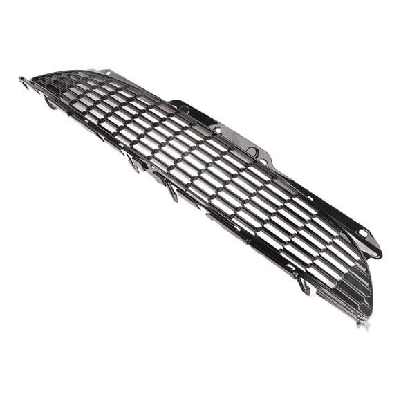JUEGO DE REJILLA DEL PARACHOQUES DELANTERO, Fit Direct UV Resistente a la Altura Frontal de la Altura Delantera Black 3pcs ABS PP Prespresión por por machera para R55 R56 R57