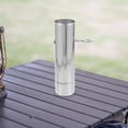 thumbnail image 3 of SEWACC Cheminée en Acier Inoxydable Design Réglable Évacuation de Fumée Barbecue 1Pcs, 3 of 8