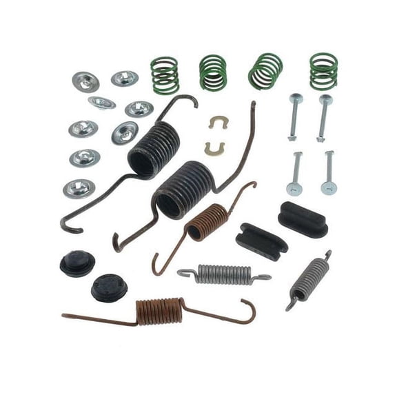 Rear Drum Brake Hardware Kit - Compatible with 2009 - 2019 Toyota Corolla 2010 2011 2012 2013 2014 2015 2016 2017 2018