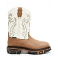 thumbnail image 2 of Cody James Men's 11" Decimator Waterproof Western Work Boot Nano Brown 11.5 EE  US, 2 of 7