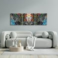 thumbnail image 4 of Epic Art 'The Creation Of Hades' by Pedro Gavidia, Acrylic Glass Wall Art, 3 Piece Set, 72" x 24", 4 of 8
