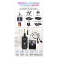 thumbnail image 5 of 2.4GHz Wireless Earphone Monitor mission System Stage Audio Headphone mitter and Receiver, 5 of 5
