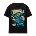 thumbnail image 1 of Lilo & Stitch Womens Trouble Comic T-Shirt, 1 of 6