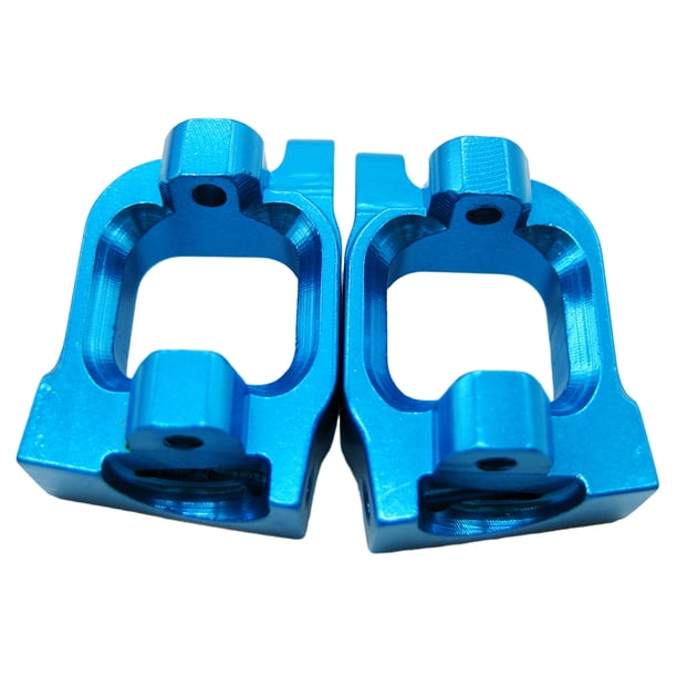 Tholdsy Portador de buje delantero de 2 piezas para 1/14 LC Fácil instalación Portador de buje delantero de mayor durabilidad Kits de construcción modelo azul