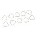 thumbnail image 2 of 10pcs hueco suave colorido corazón colgantes pendientes de bricolaje Color n. degree 1 Color n. degree 1 Color n. degree 1 Sunnimix Colgante de los encantos, 2 of 8