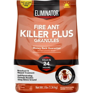 Eliminator Fire Ant Killer Plus Granules, 3 lb. Bag