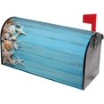 thumbnail image 2 of Seashell Summer Magnetic Mailbox Covers, Mail Wraps Garden Yard Home Decor for Outdoor Large Size 25" Lx 21" W, 2 of 5