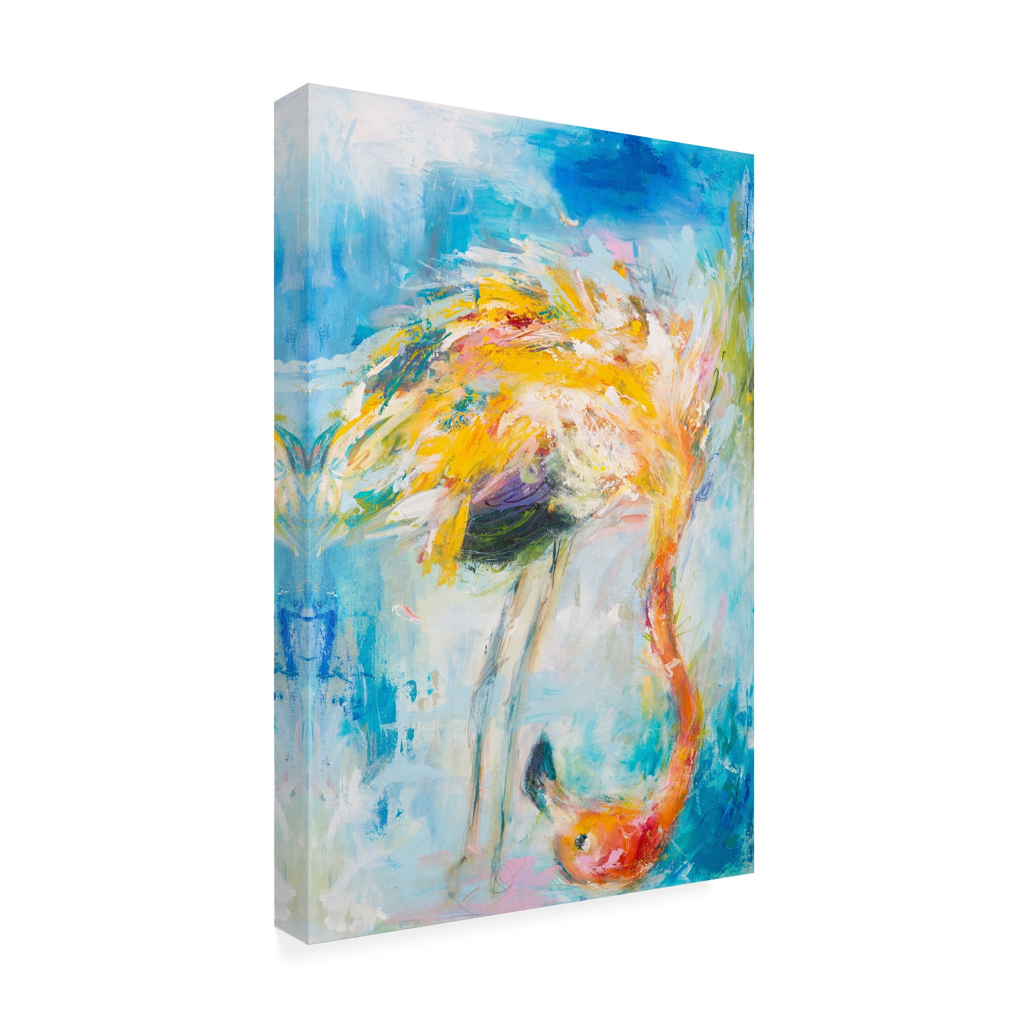 Trademark Fine Art 'Pretty in Pink No. 3' Canvas Art by Hilma Koelma