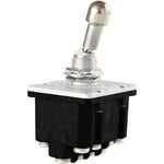 

Honeywell 4NT1-3D MICRO SWITCH Toggle Switches: NT Series 4 Pole Double Throw (4PDT) 2 Position (On - On) Screw Terminal Locking Lever (Locked Out Of Center Position)