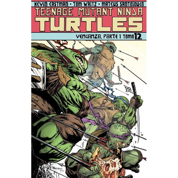 Tortugas Ninja Venganza Parte 1 Tomo12B Blanco Kamite