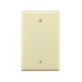 thumbnail image 1 of Placa de pared Leviton Light Almond de 1 banda de plástico termoendurecible, 1 of 1