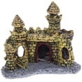 thumbnail image 1 of EeaseMX Castillo de dibujos animados de resina artificial para acuarios, decoraciones, adornos de torre de castillo, accesorios de decoración para peceras y acuarios., 1 of 7