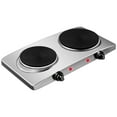 Topbuy 1800W Double CastIron Hot Plate Electric Double Countertop