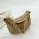 thumbnail image 5 of Bolsa de hombro acolchado para mujer, informal acolchado de algodón, color sólido para el trabajo (caqui) Sywqhk Para Estrenar, 5 of 9