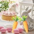 thumbnail image 4 of Rirozkan Easter Carrot Containers, 12 Pack Foam Glitter Carrots, Fillable Mock Carrots, Plastic Easter Eggs Inside, Spring Party Decor for Candy Holders Basket Fillers, 4 of 6