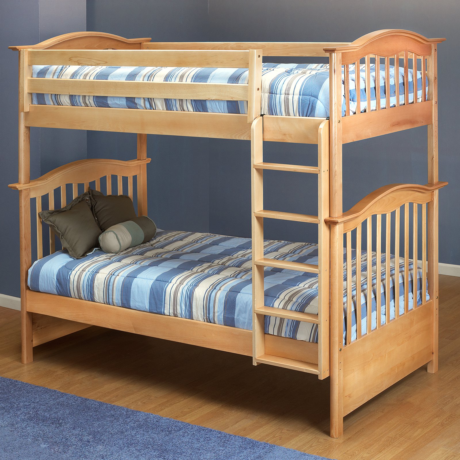 Orbelle Spindle Twin over Twin Bunk Bed - image 2 of 4
