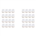 thumbnail image 1 of Tapas de Silicona para Patas de Sillas con Almohadillas de Fieltro-Fundas de Patas de Mesa de Movimiento Libre, 32 Piezas Protectores de Patas para Taburetes - Transparente, 1 of 5