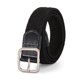 thumbnail image 1 of Zhuge Cinturón elástico para hombre, cinturón trenzado tejido elástico para hombre, cinturón informal de 1 3/8, cinturón de golf para pantalones vaqueros (negro), 1 of 3