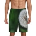 thumbnail image 3 of Lsque Dandelion Mens Sleep Pajama Shorts,Short Pajama Pants, Cotton Ultra-Soft Knit-Small, 3 of 9