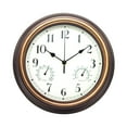 thumbnail image 2 of VerPetridure Retro 12" Quartz Battery Operated Vintage Indoor & Outdoor Wall Clock, Waterproof, 2 of 5