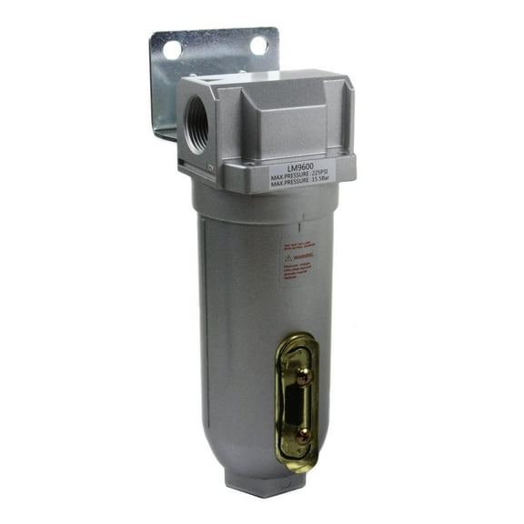 1" Compressed Air In Line Filter Desiccant Dryer Moisture Water Separator New