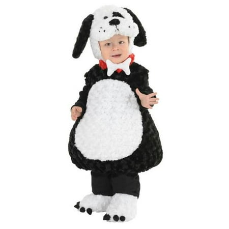 Morris Costumes UR26140TLG Black And White Puppy Toddler