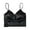 Black, variant on Bras for Women,Satin Bustier Tube Top with Front Buttons and Lightweight Back Strap Design,Sports Bras for Women,White,One Size
