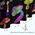 thumbnail image 6 of Red Mushroom Black Pattern Shower Curtain 72"x72" ,Bathroom Decorative Shower Curtains Set with 12 Hooks,Modern Waterproof Washable Shower Curtain, 6 of 6
