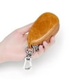 thumbnail image 2 of Men Car Key Holder Creative Portable Double Zipper Car Key Wallet Car Key Case, 2 of 6