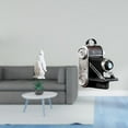 thumbnail image 2 of Escultura de pingüino,Escultura de pingüino,decoración nórdica para el hogar,Adorno de mesa con estatua de animal,artesanía,decoración para dormitorio,Estatua de cámara,Figura, 2 of 8
