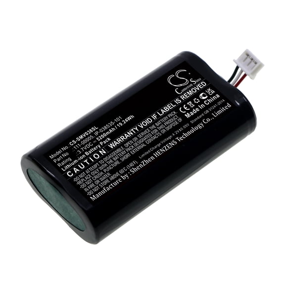 Battery for Sonos Roam 111-00005 IP-038535-101 Speaker CS-SMV038SL 5200mAh