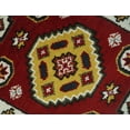 thumbnail image 2 of Hand Knotted Antique Kazak Runner Red and Ivory Traditional Tribal Armenian Rug | KZA5, 2 of 7