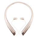 LG Tone Platinum Wireless In Ear Behind The Neck Headphone (Gold)