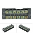 thumbnail image 4 of Terminal Strip Block, Anti Corrosion 4Pcs Copper Conductor Large Current Terminal Block Strip  for Lighting 3 Positions,4 Positions,5 Positions,6 Positions, 4 of 7