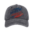 thumbnail image 4 of Unisex 911 Never Forget Hats 9/11 25th Anniversary Baseball Cap We Will Never Forget Hat 9/11 Patriot Day Commemorative Trucker Hat Black, 4 of 5