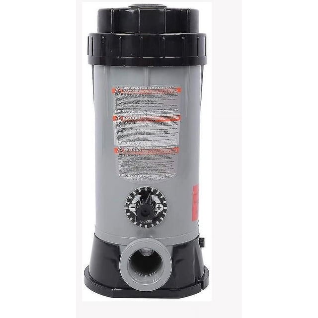 Durable ABS Valve Body Automatic Pool Chlorinator, Cl-200 Easy-LOCK Cap For Secure Chemical Refills, Adjustable Feed Rate Ensures Balanced Pool Chemistry, Ideal For Above And In-Ground Pools
