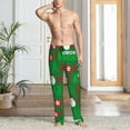 thumbnail image 2 of Sikiie Cute Santa Mens Pajama Pants Sleep & Lounge Pants, PJ Bottoms With elastic waistb and Pockets Medium, 2 of 6