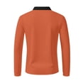 thumbnail image 6 of Vetsdori Men's Polo Shirt - Long Sleeve Solid Color Breathable Quick Dry Casual Golf Design for Casual Daily Wear or Outdoor Activities, 6 of 8