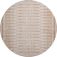 thumbnail image 2 of Addison Rugs Mayfield Premium Machine Washable Transitional Border Salmon Round Rug, 8' x 8', 2 of 6