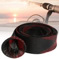 thumbnail image 4 of Cubierta De Caña De Pescar Portátil Azul/negro/rojo 170,5x3cm, Manga De Caña De Pescar De Nailon, Para Cañas Con Guías De Pesca Salvaje ANGGREK Otros, 4 of 8