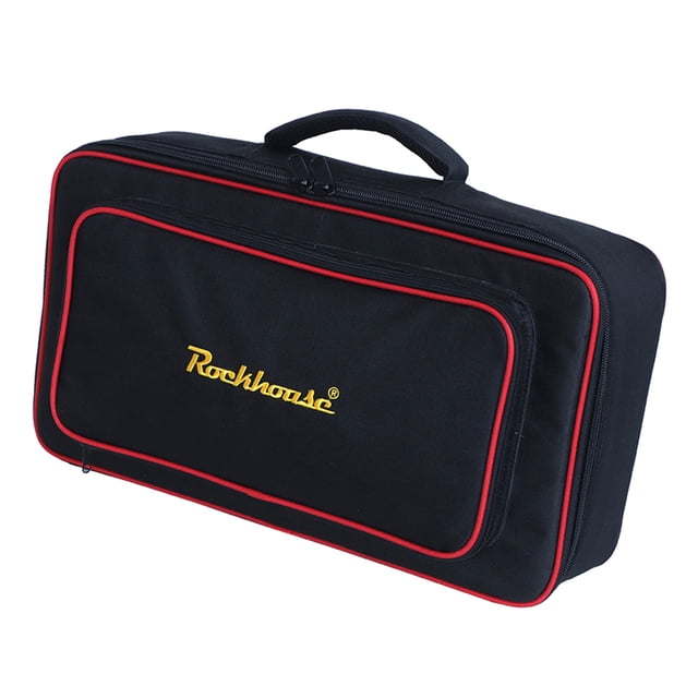 Naiovety Pedal de efectos, bolsa de almacenamiento resistente al desgaste, estuche de transporte Universal ligero, guitarra eléctrica de alta Accesorios para instrumentos musicales