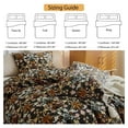 thumbnail image 3 of Vintage Floral Comforter Set Queen, All Seasons Bohemian Bedding Set, 3 Pieces Farmhouse Boho Shabby Chic Vibrant Colors Flowers Plants Comforter Set Perfect for Women and Men-Queen Size, 3 of 7