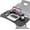 Black, variant on Treadmill Desk Attachment, 36 Inches Tread Tray Workstation Handlebars Platform with Laptop Holder, Cup Tablet Holder, Ergonomic Stand with Cooling Holes