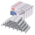 thumbnail image 1 of Uxcell 24/6 Standard Staples,4Box 4000pcs 1/4" Leg Length Clinch Chisel Point Staples, 1 of 6