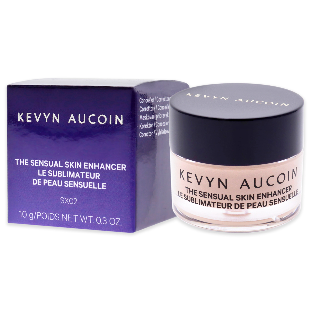 The Sensual Skin Enhancer - SX02 Soft Peach-Light by Kevyn Aucoin for Women - 0.3 oz Concealer