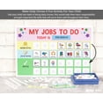 thumbnail image 3 of Inkdotpot Liste de Contrôle de la Responsabilité Quotidienne des Enfants, Liste de Tâches - Routine Quotidienne - Tableau de Chores - Liste de Matin/soir - Liste de Tâches Quotidienne - Affiche de Travail pour Enfants - Hi, 3 of 6
