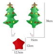 thumbnail image 2 of Moyic 2 piezas colgante de Navidad decoración de coche decoraciones de coche lindo diseño adornos colgantes DIY Prop mano de obra fina Kits de decoración para fiestas Árbol pequeño, 2 of 6
